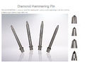 1 Point 3mm Diamond Background Tool Dull Pin